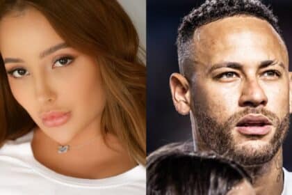 Any Awuada exibiu supostas provas de que teria ficado com Neymar Jr