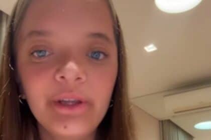 Rafaella Justus surgiu com seu tio especial