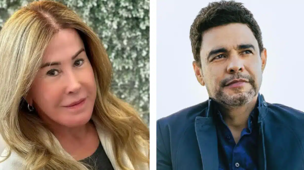 Zilu e Zezé surgem juntos em foto de família