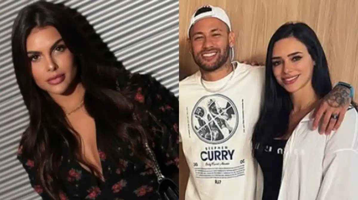 Amanda Kimberlly mostrou a filha com Neymar na praia e refletiu