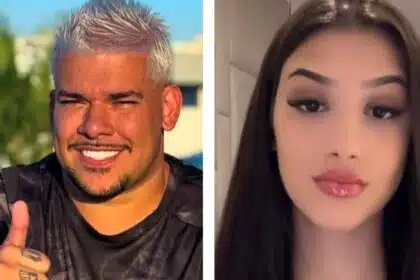 Buarque comemora os 10 meses do bebê com Bia Miranda