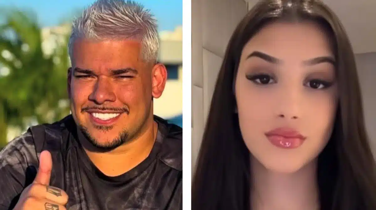 Buarque comemora os 10 meses do bebê com Bia Miranda