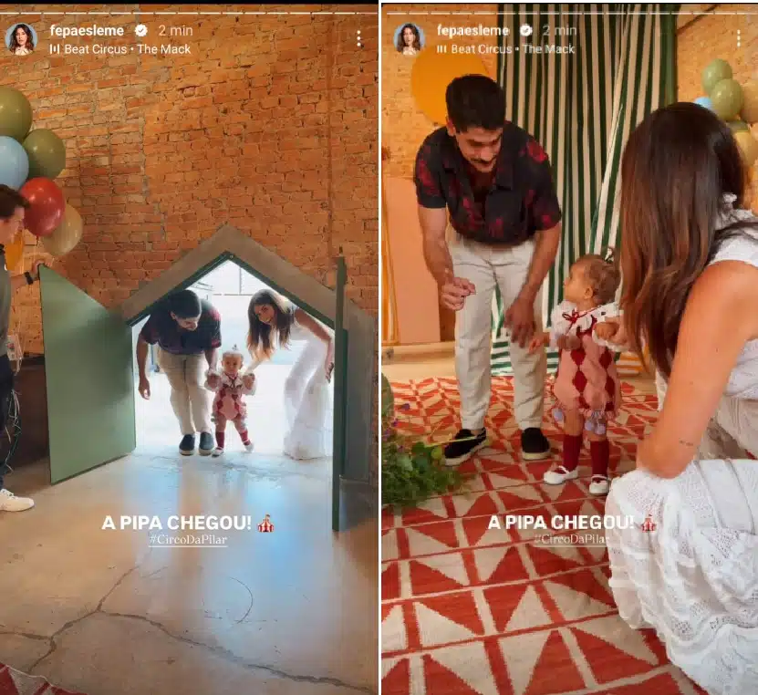 Filha de Fernanda Paes Leme ganha linda festa de 1 ano e impresisona