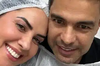 Graciele Lacerda e Zezé Di Camargo apareceram em um tratamento para engravidar