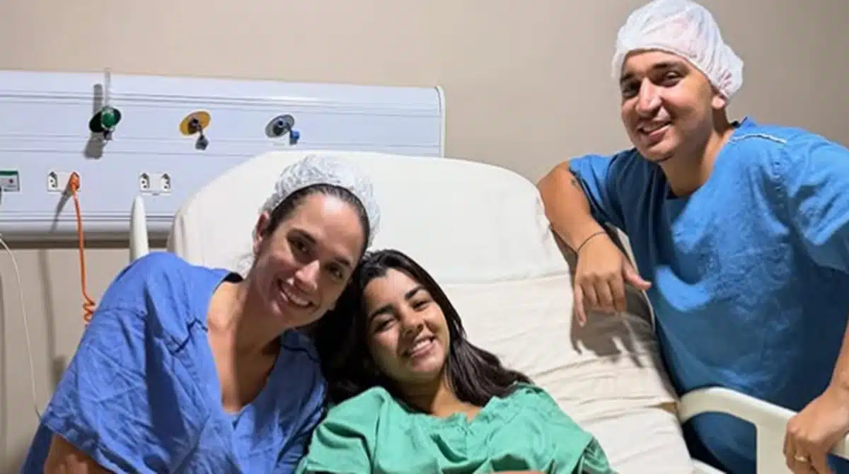 Grávida, do seu 2º filho, esposa de João Gomes passa por cirurgia e revela sobre seu estado de saúde