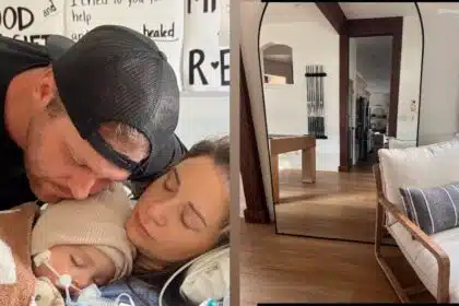 Influenciadora falou depois do espelho cair em seu filho