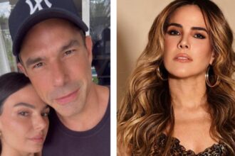 Isis Valverde surge com filhos de Wanessa Camargo e exibe detalhes da festa de casamento