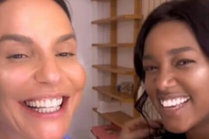 Ivete Sangalo conheceu a filha da cantora Iza