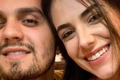 Jade Magalhães mostrou sua bebê com Luan Santana