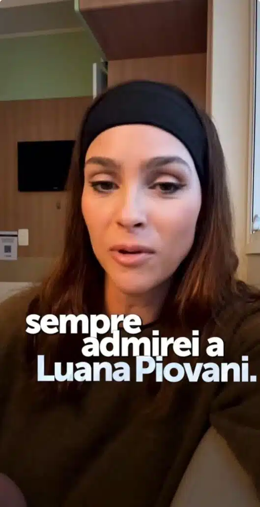 Leticia Cazarré respondeu as críticas de Luana Piovani e mandou um recado pra atriz
