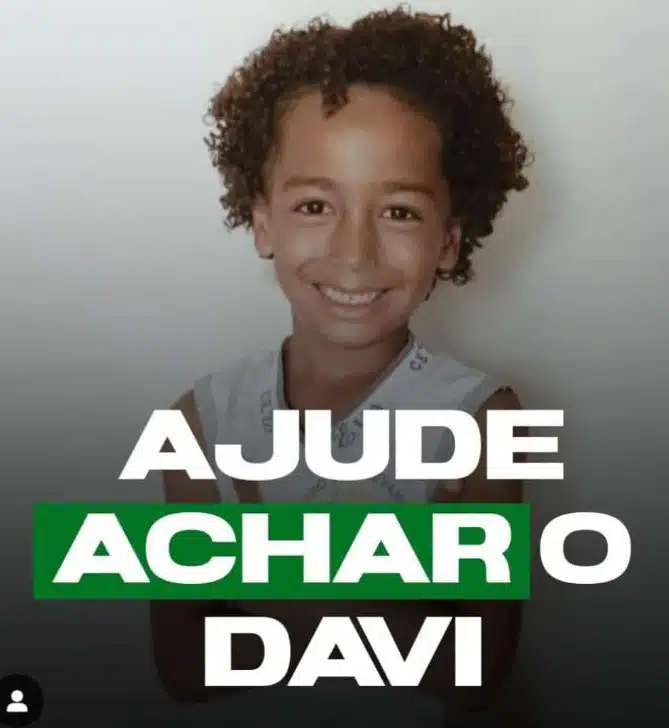 Mãe de Edson Davi pedindo ajuda para achar seu filho
