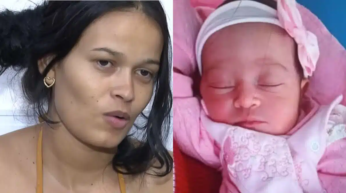 Mãe de recém-nascida que foi levada desabafou