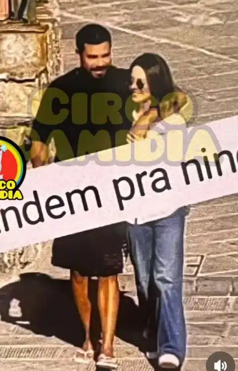 Sandy e Pedro Andrade em sua viagem para Portugal