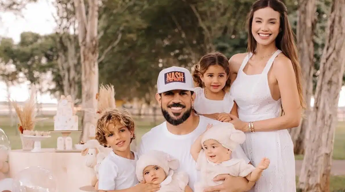 Sorocaba e Biah Rodrigues celebram os 9 meses dos seus filhos gêmeos com linda festa e surpreendem