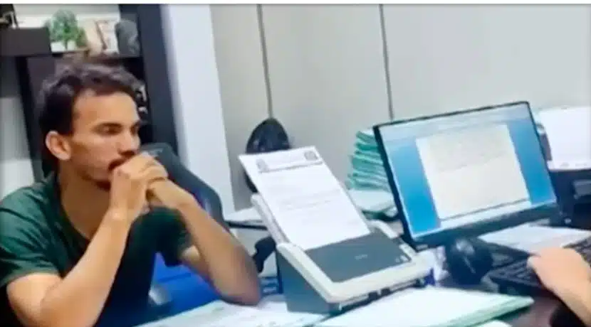 Maicol falando sobre Vitória, entenda
