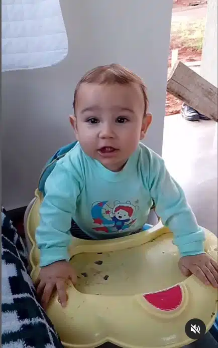 Bebê Anthony partiu com um ano e cinco meses e sua mãe falou