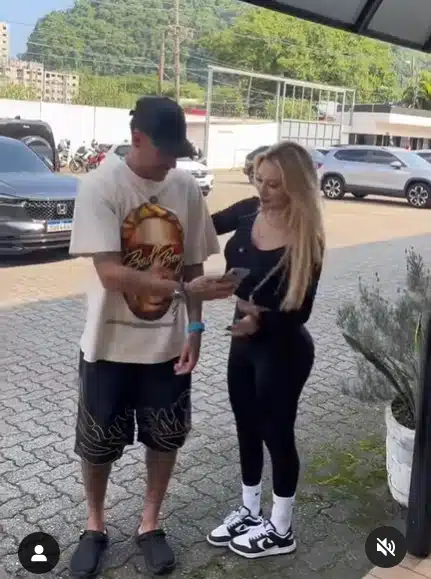 Bruna Biancardi não reagiu diante de vídeo de Neymar com modelo
