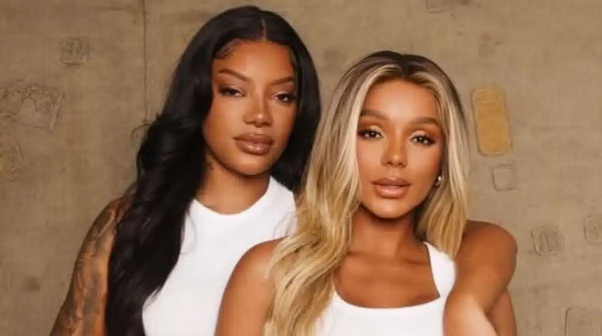 Brunna Gonçalves e Ludmilla encantaram ao revelarem parte do rosto de sua bebê