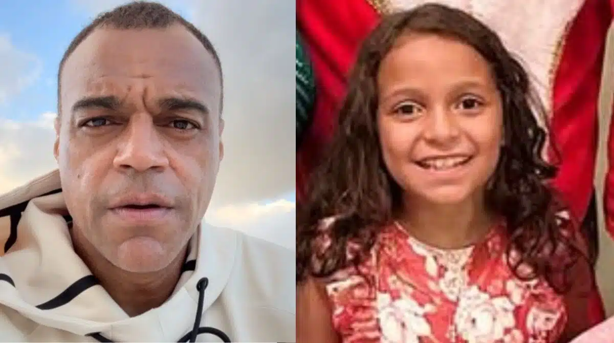 Denílson comoveu ao falar da sobrinha