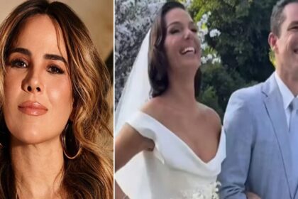 Filho de Wanessa Camargo surge como DJ na festa de casamento do pai com Isis Valverde e encanta