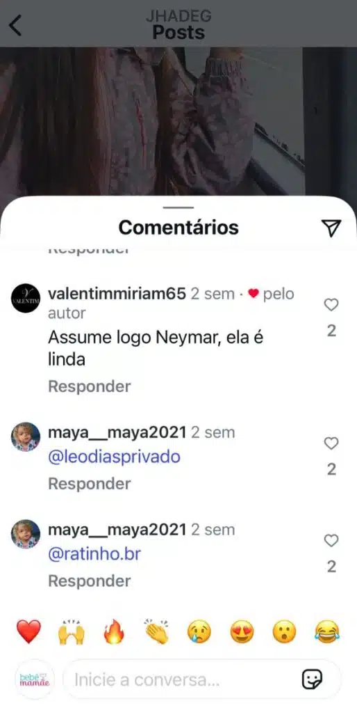 Gabriella Gaspar realizou pedido para Neymar