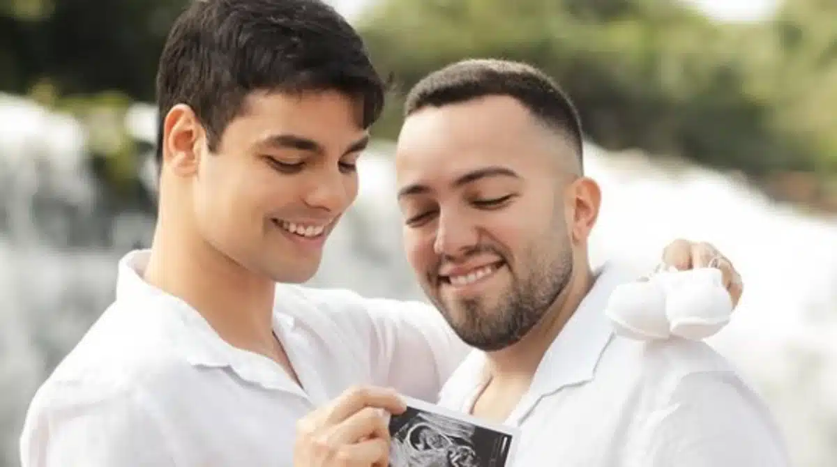 Lucas Rangel e Lucas Bley revelara que serão pais