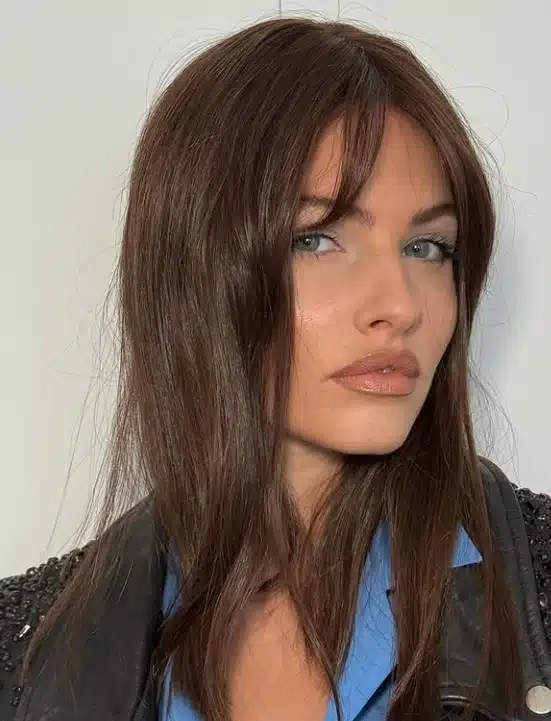 Modelo atualmente após ser eleita a menina mais linda do mundo
