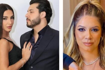 Filho de Murilo Huff surge na aula de música com a madrasta