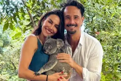 Mel e Rodrigo Santoro mostram passeio com as filhas na Austrália