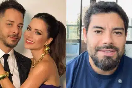 Sandy surgiu irreconhecível com seu namorado