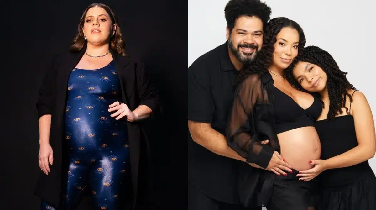 Tati Machado e Micheli estiveram juntas pouco antes da partida dos seus bebês