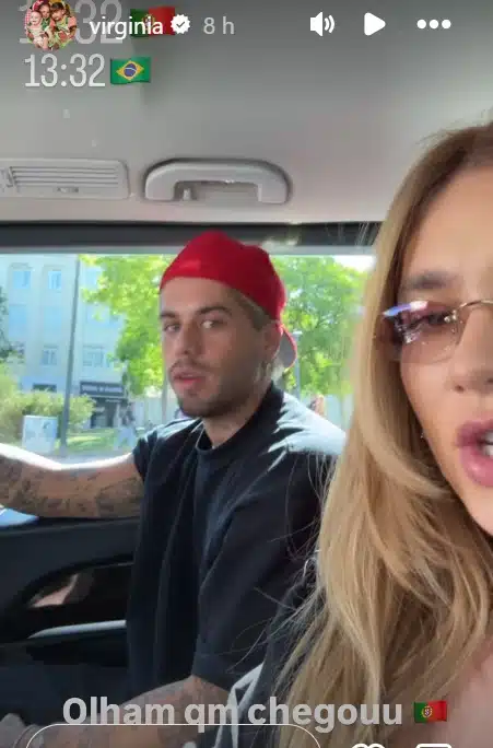 Zé Felipe chegou em Portugal pouco antes da separação