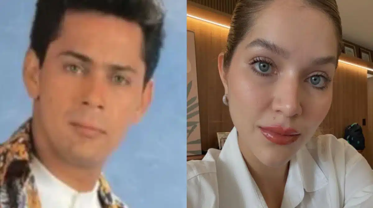 Filha de Leandro celebra 1 mês de sua bebê com bolo simples e surpreende