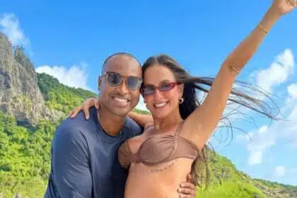 Thiaguinho e Carol Peixinho mostram ensaio gestante