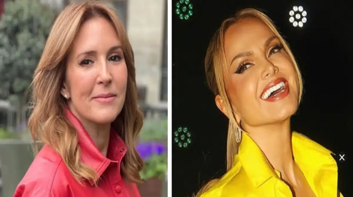 Eliana posa com seu marido e filha caçula na festa da herdeira de Renata Capucci e encanta