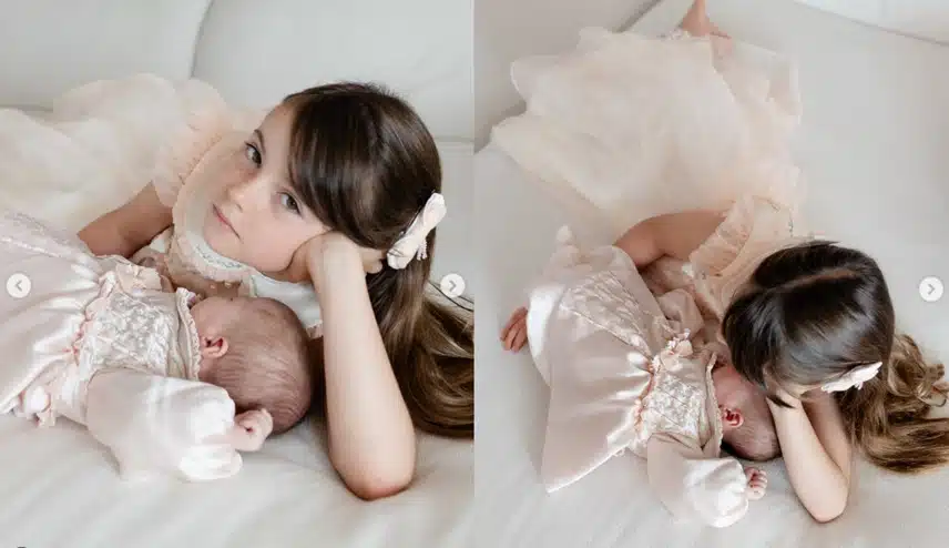 Esposa de Max Verstappen mostra suas filhas juntas e surpreende