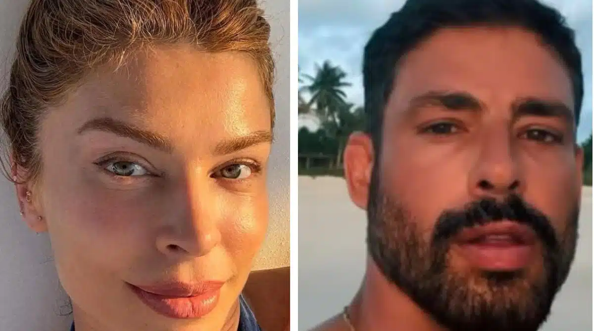 Filha de Grazi Massafera e Cauã Reymond surge na aula de vôlei de praia
