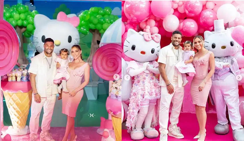 Hulk celebra 1 ano de sua filha caçula com festa dos sonhos e surpreende