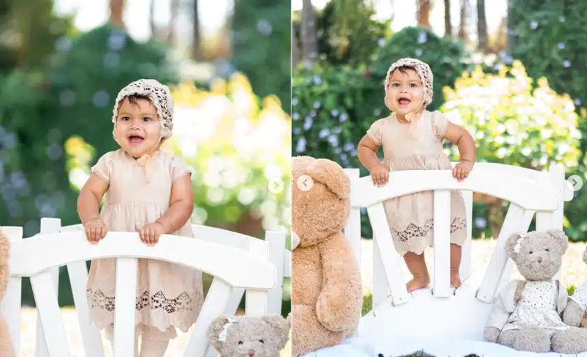 Filha de Hulk celebra 1 ano de idade com lindo ensaio e surpreende