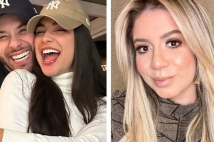 Filho de Marília Mendonça ganha presente de namorada de Huff