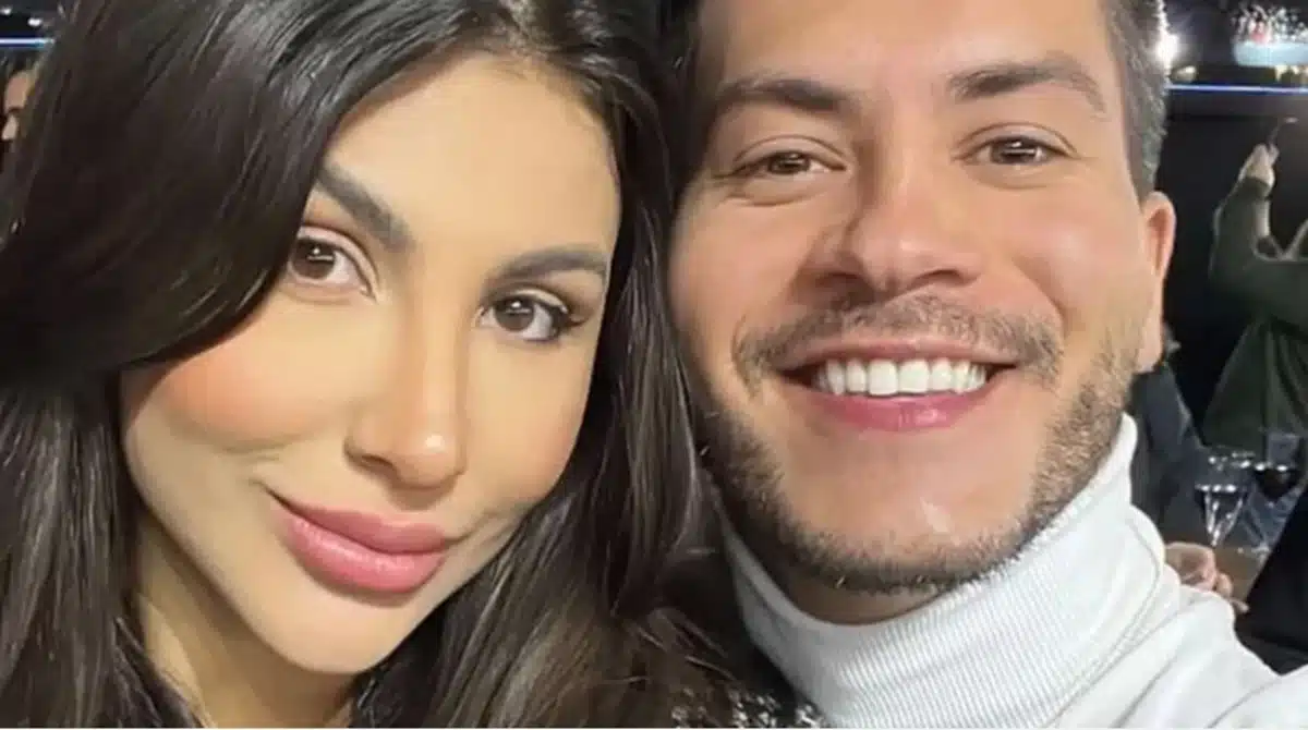 Namorada de Arthur Aguiar impressiona ao fazer penteado na enteada