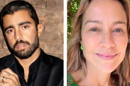 Pedro Scooby posa com o filho e ganha elogio da ex, Luana Piovani