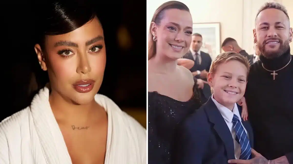 Rafaella Santos posou com o sobrinho e a mãe do menino comentou