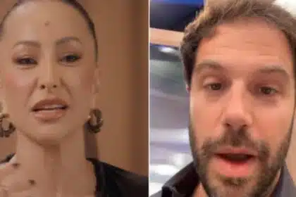 Sem Duda Nagle, Sabrina Sato vai a festa junina da escola da filha com Nicolas Prattes e encanta