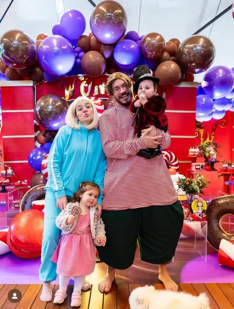 Viih Tube e Eliezer celebram os 7 meses do caçula 
