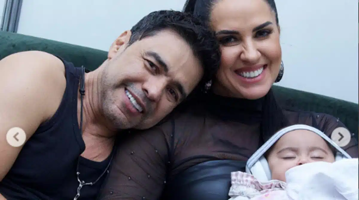Zezé Di Camargo surpreende ao levar sua caçula pela 1ª vez pra assistir seu show e encanta