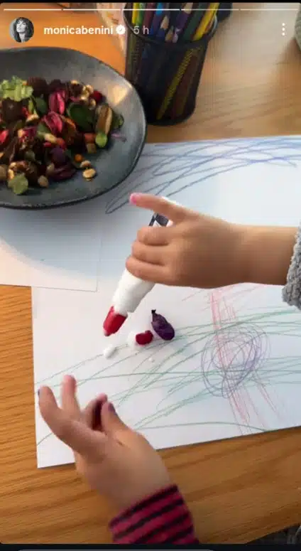 Filha caçula de Junior Lima surge fazendo desenho diferente surpreende