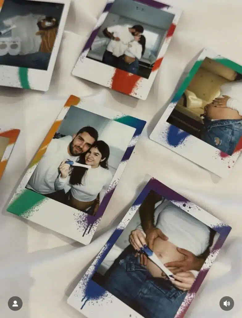 Carolina Chamberlain exibe lindas fotos ao revelar gravidez