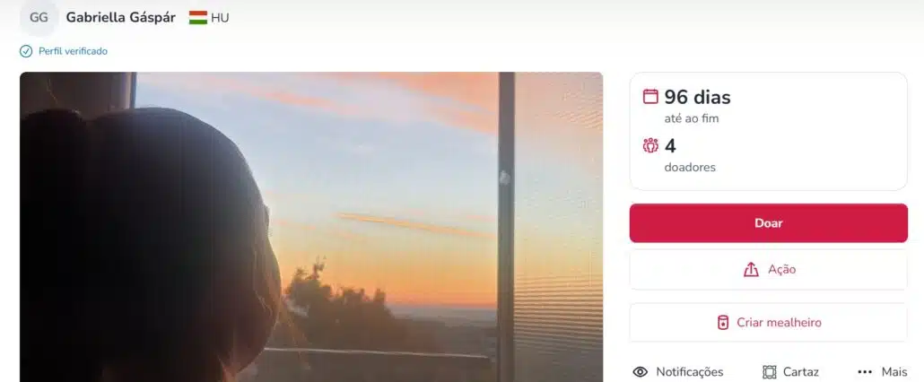 Gabriella Gaspar tenta vir ao Brasil com a filha