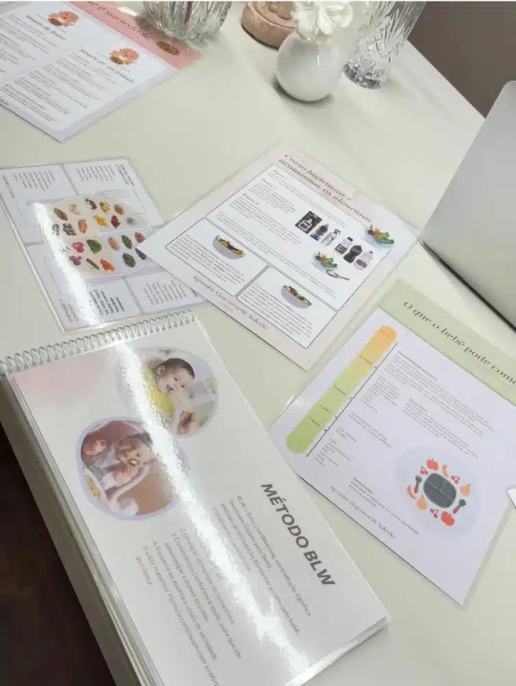 Jade Magalhães estuda sobre introdução alimentar